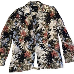 Cynthia Rowley Floral Blazer. Size SP
